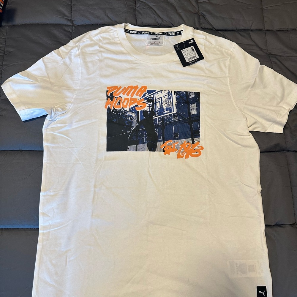 Puma Basketball Take the Court Tee size M